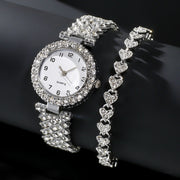 Luxury Women’s Watch & Bracelet Set