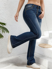 Women’s Flared Elastic Jeans
