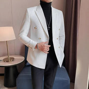 Men's Casual Double-breasted Jacket