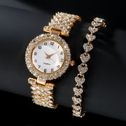 Luxury Women’s Watch & Bracelet Set